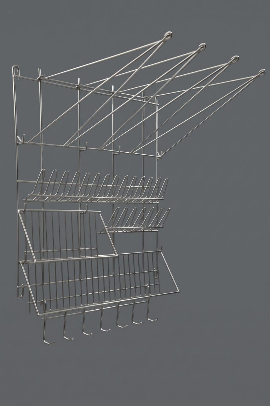 Bag drying rack