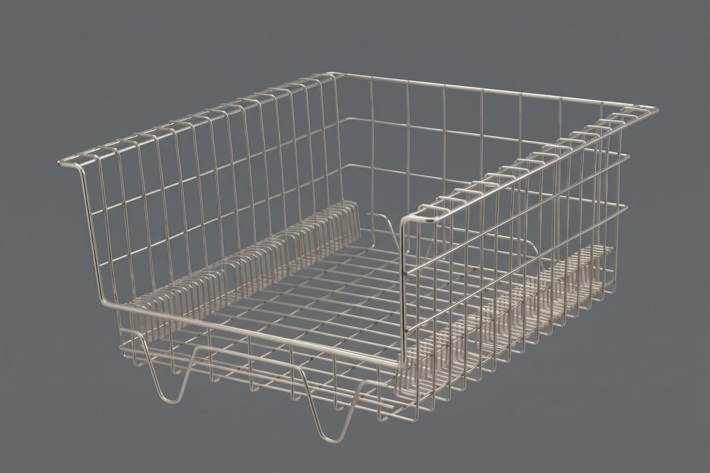 Cart disinfection basket