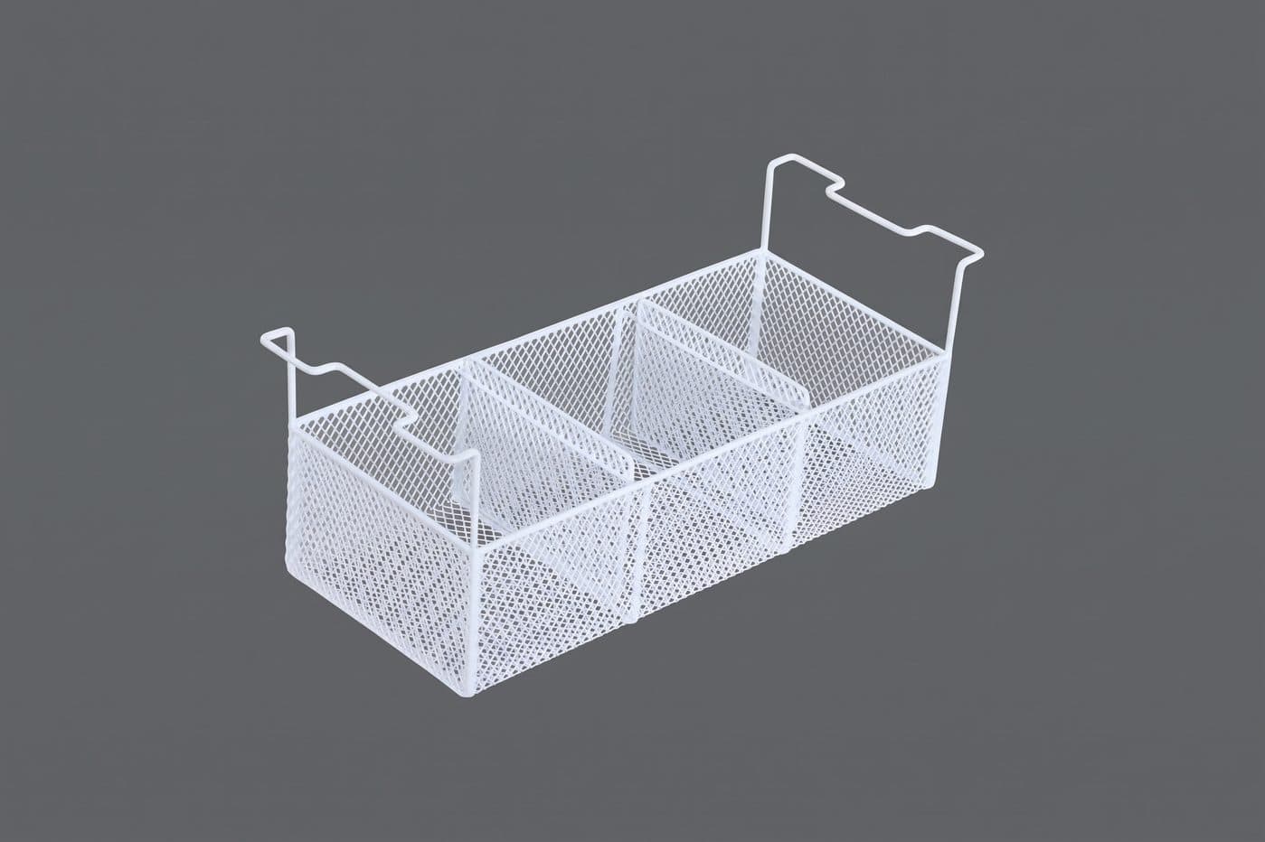 Island shelf net basket
